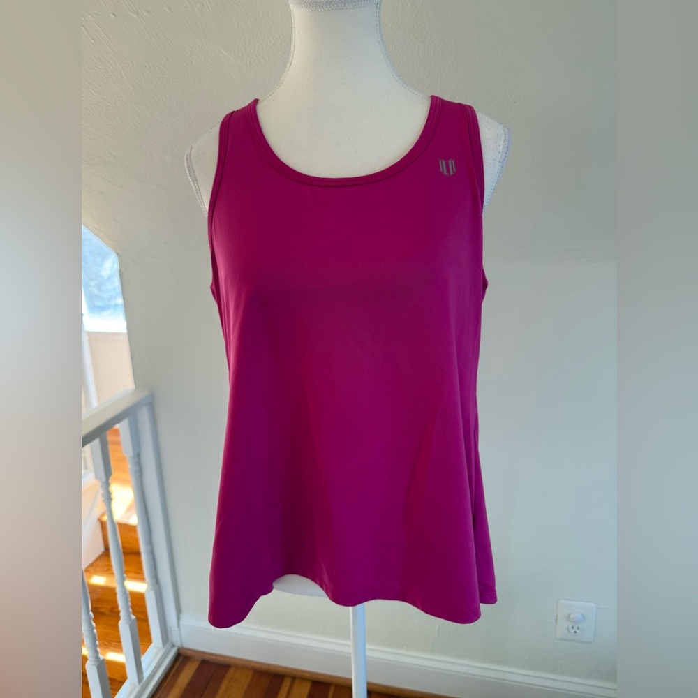 EleVen by Venus Williams Fuchsia Athletic Tank Top